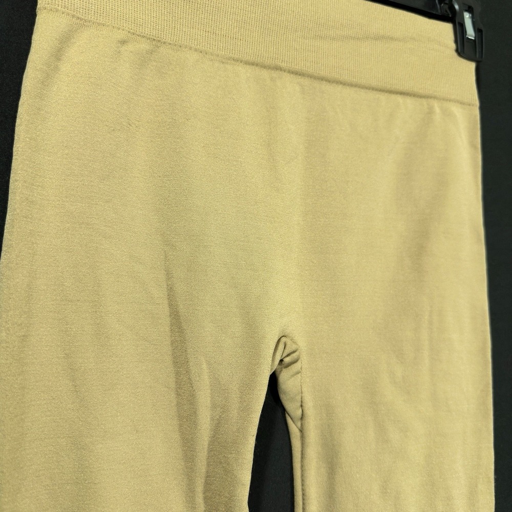 Botique High Waisted Women's Leggings - Tan‎ Beige Size Unknown 12"x35"x13"